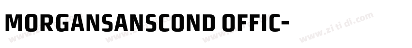 MorganSansCond Offic字体转换